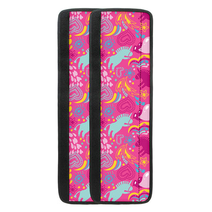 Pink Girly Unicorn Print Refrigerator Handle Covers