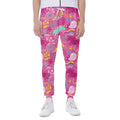 Pink Girly Unicorn Print Joggers