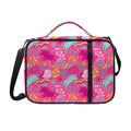 Pink Girly Unicorn Print Shoulder Strap Bible Bag