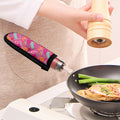 Pink Girly Unicorn Print Skillet Handle Cover