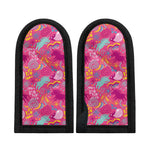 Pink Girly Unicorn Print Skillet Handle Cover