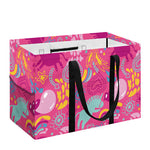 Pink Girly Unicorn Print Utility Tote Bag