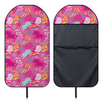 Pink Girly Unicorn Print Waterproof Car Seat Cover
