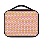 Pink Glazed Donut Pattern Print Classic Bible Case