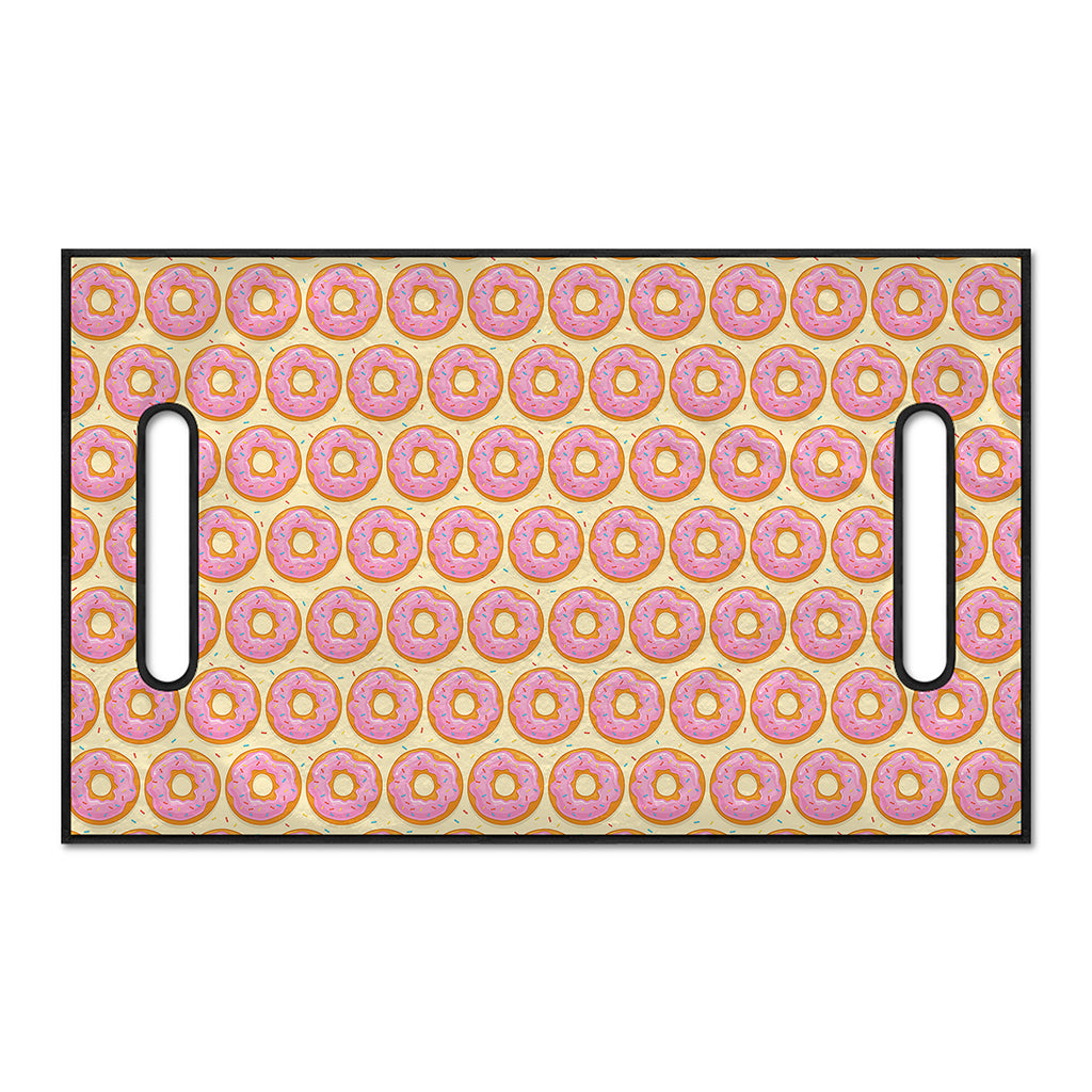 Pink Glazed Donut Pattern Print Golf Cart Seat Cover