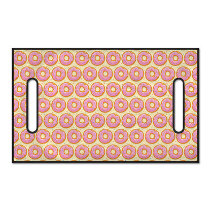 Pink Glazed Donut Pattern Print Golf Cart Seat Cover