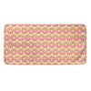 Pink Glazed Donut Pattern Print Towel