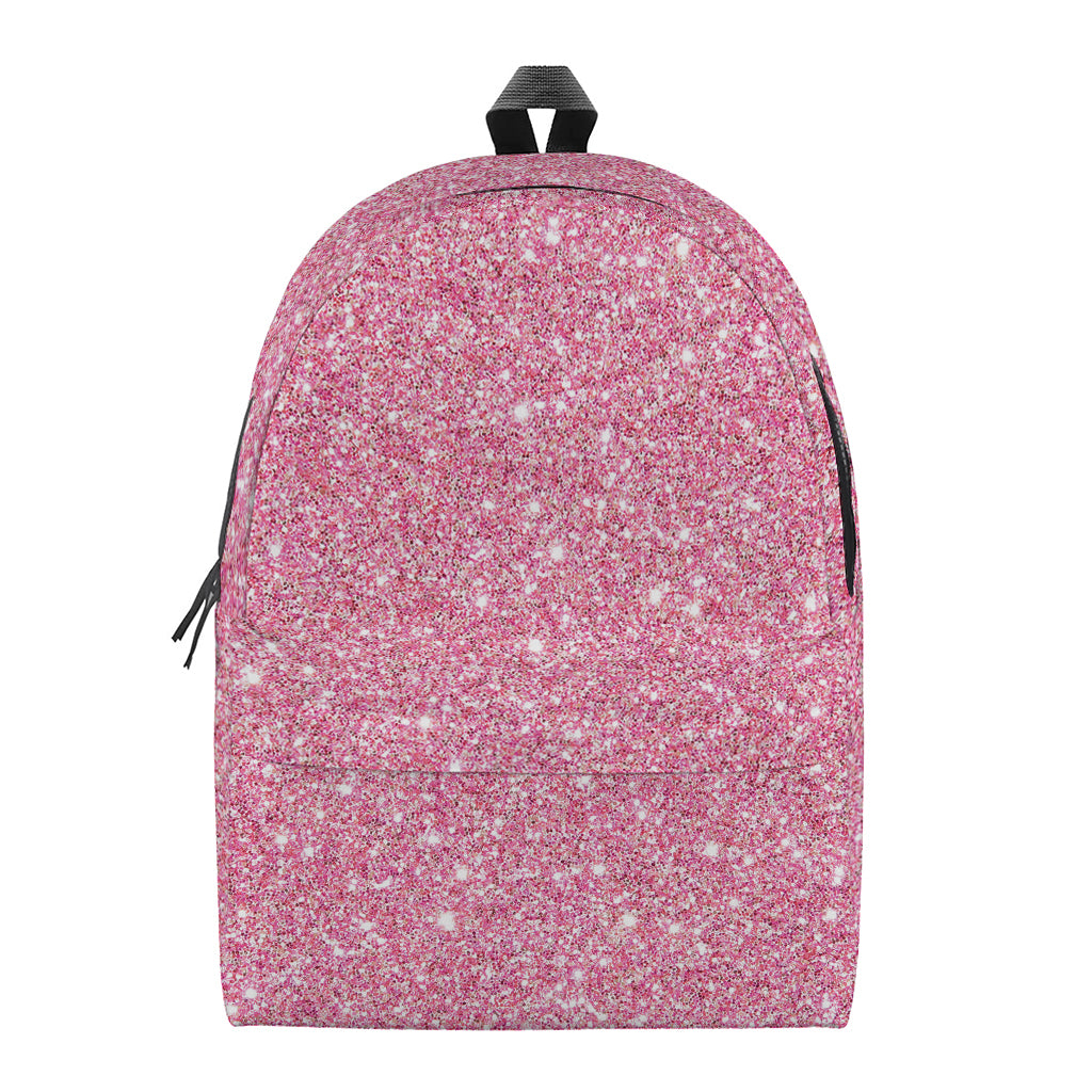 Pink Glitter Artwork Print (NOT Real Glitter) Backpack