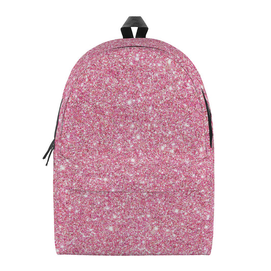 Pink Glitter Artwork Print (NOT Real Glitter) Backpack