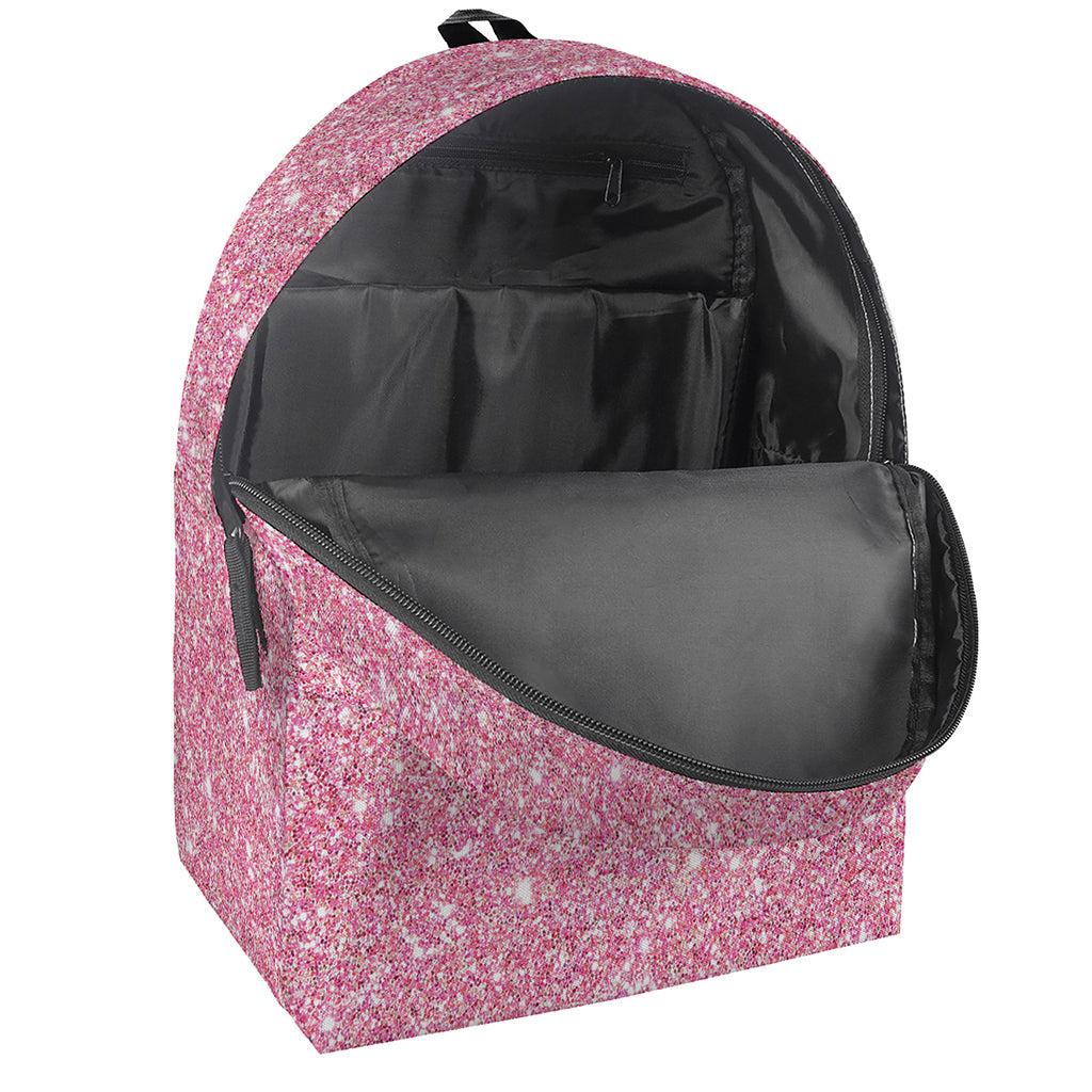 Pink Glitter Artwork Print (NOT Real Glitter) Backpack