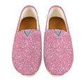 Pink (NOT Real) Glitter Print Casual Shoes
