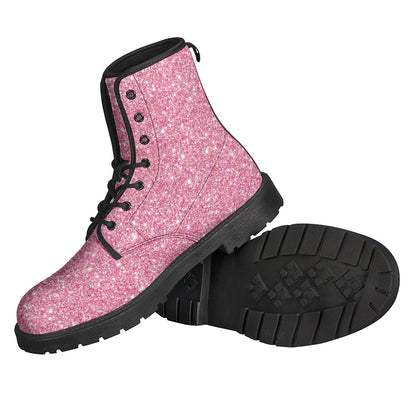 Pink Glitter Artwork Print (NOT Real Glitter) Backpack