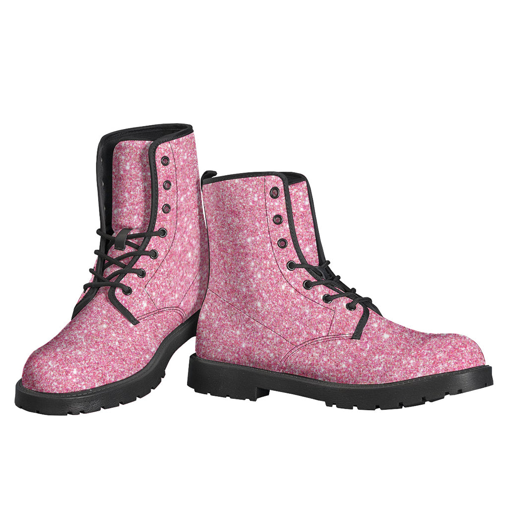Pink Glitter Artwork Print (NOT Real Glitter) Backpack