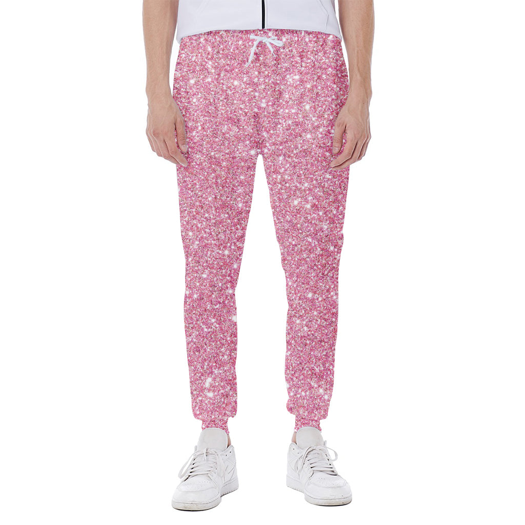 Pink Glitter Artwork Print (NOT Real Glitter) Scuba Joggers