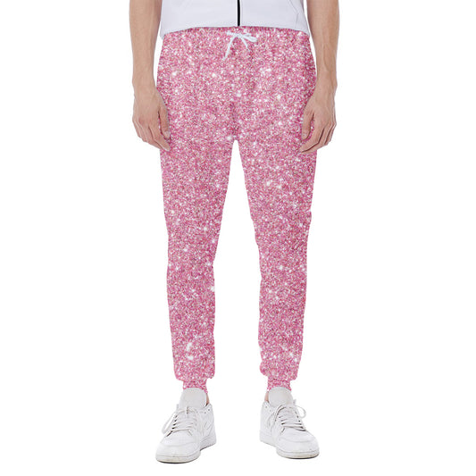 Pink Glitter Artwork Print (NOT Real Glitter) Scuba Joggers