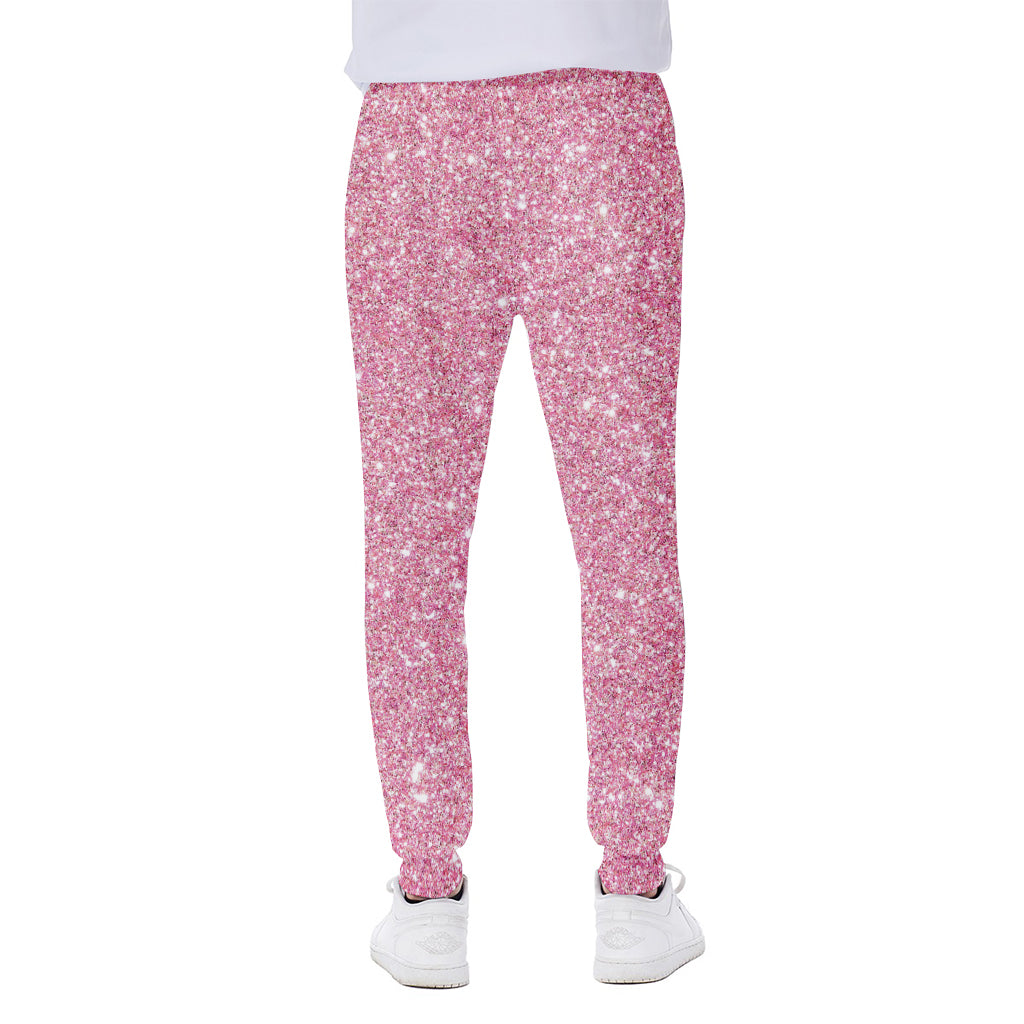 Pink Glitter Artwork Print (NOT Real Glitter) Scuba Joggers