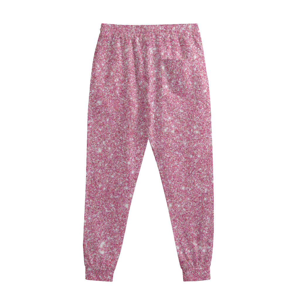 Pink Glitter Artwork Print (NOT Real Glitter) Sweatpants
