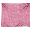 Pink (NOT Real) Glitter Print Tapestry