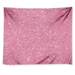 Pink Glitter Artwork Print (NOT Real Glitter) Tapestry