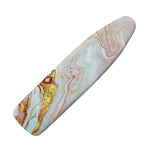 Pink Gold Liquid Marble Print Ironing Board Cover