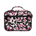 Pink Green And Black Camouflage Print Briefcase Bible Bag