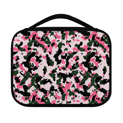 Pink Green And Black Camouflage Print Classic Bible Case