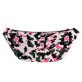Pink Green And Black Camouflage Print Fanny Pack