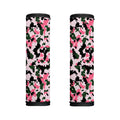 Pink Green And Black Camouflage Print Handle Covers