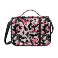 Pink Green And Black Camouflage Print Shoulder Strap Bible Bag