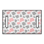 Pink Grey And White Cow Print Golf Cart Seat Cover
