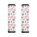 Pink Grey And White Cow Print Handle Covers