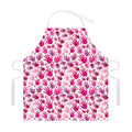 Pink Hand Breast Cancer Pattern Print Adjustable Apron