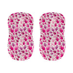 Pink Hand Breast Cancer Pattern Print Bar Stool Covers