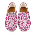 Pink Hand Breast Cancer Pattern Print Casual Shoes