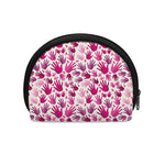 Pink Hand Breast Cancer Pattern Print Coin Purse
