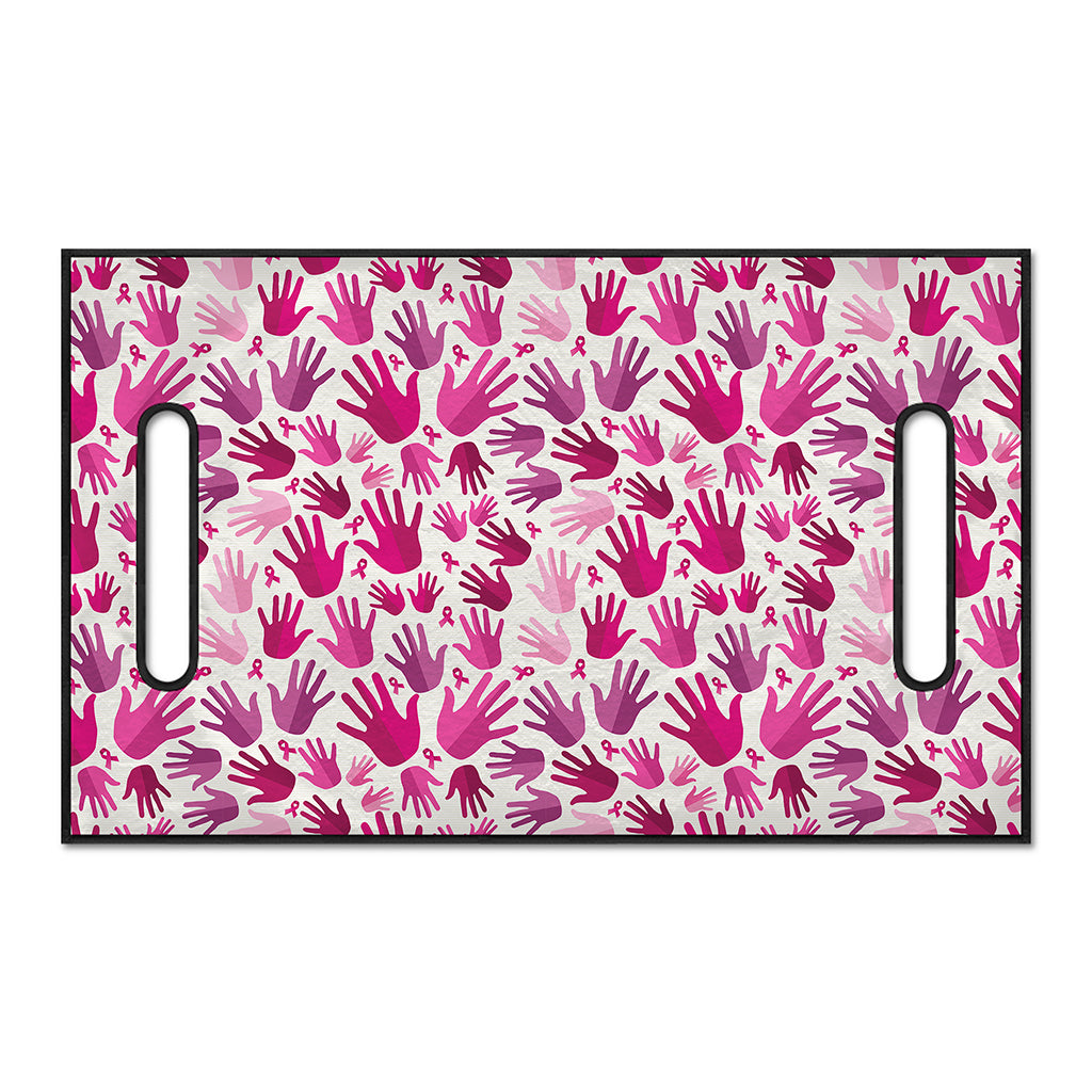 Pink Hand Breast Cancer Pattern Print Golf Cart Seat Cover