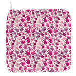 Pink Hand Breast Cancer Pattern Print Hand Towel