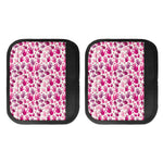 Pink Hand Breast Cancer Pattern Print Handle Covers
