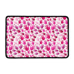 Pink Hand Breast Cancer Pattern Print Kitchen Mat