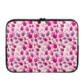 Pink Hand Breast Cancer Pattern Print Laptop Sleeve