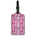 Pink Hand Breast Cancer Pattern Print Luggage Tag