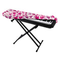 Pink Hand Breast Cancer Pattern Print Piano Keyboard Cover