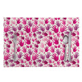 Pink Hand Breast Cancer Pattern Print Placemat