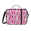 Pink Hand Breast Cancer Pattern Print Shoulder Strap Bible Bag