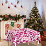 Pink Hand Breast Cancer Pattern Print Tablecloth