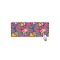 Pink Hawaiian Fruits Pattern Print Extended Mouse Pad
