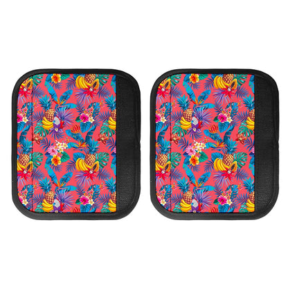 Pink Hawaiian Fruits Pattern Print Handle Covers