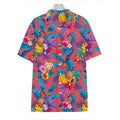 Pink Hawaiian Fruits Pattern Print Hawaiian Shirt