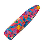Pink Hawaiian Fruits Pattern Print Ironing Board Cover