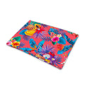 Pink Hawaiian Fruits Pattern Print Pet Cooling Mat Cover